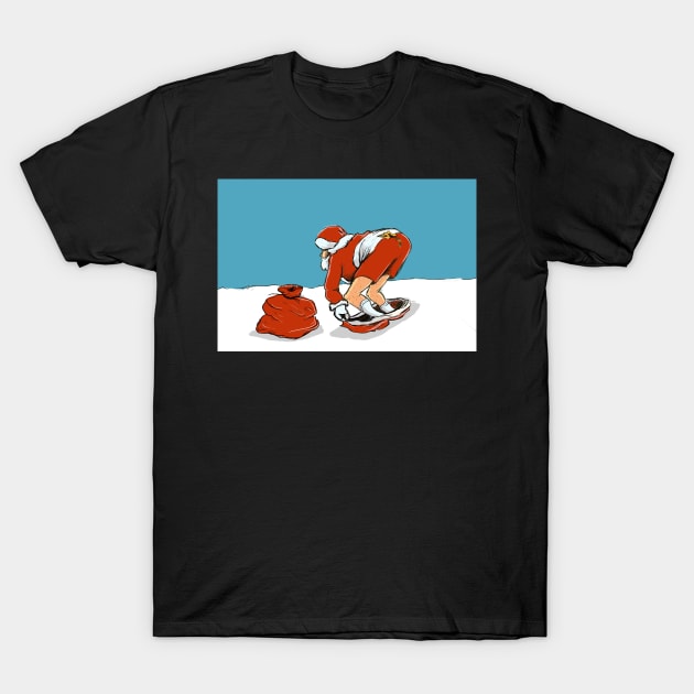 Oops Santa is Gibraltarian T-Shirt by stephenignacio